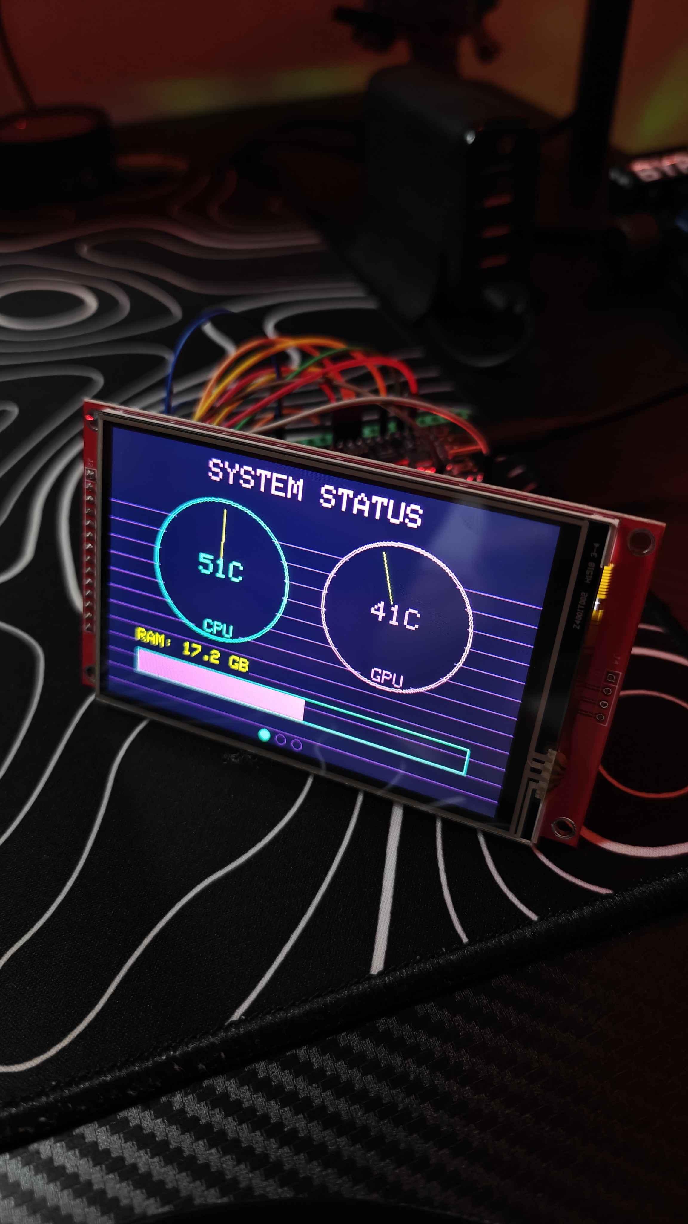 ESP32 Hardware Monitor